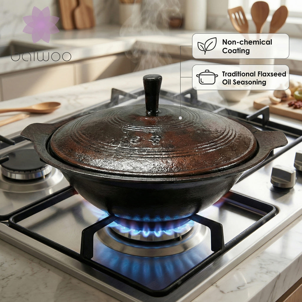Gamasot (Small, New Design) - Flaxseed Oil Seasoning