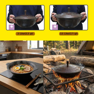 Gamasot (Small, New Design) - Flaxseed Oil Seasoning