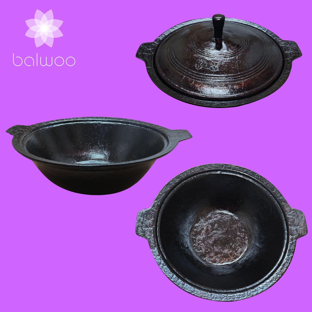Cast Iron Pot - Flaxseed Oil Seasoning